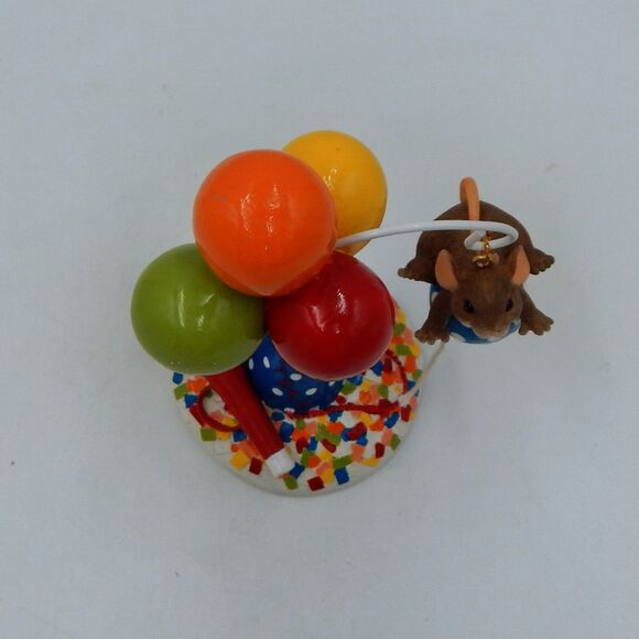 Fitz and Floyd Charming Tails You Give Me A Lift Birthday Figurine 89/164 Griff - Picture 5 of 11